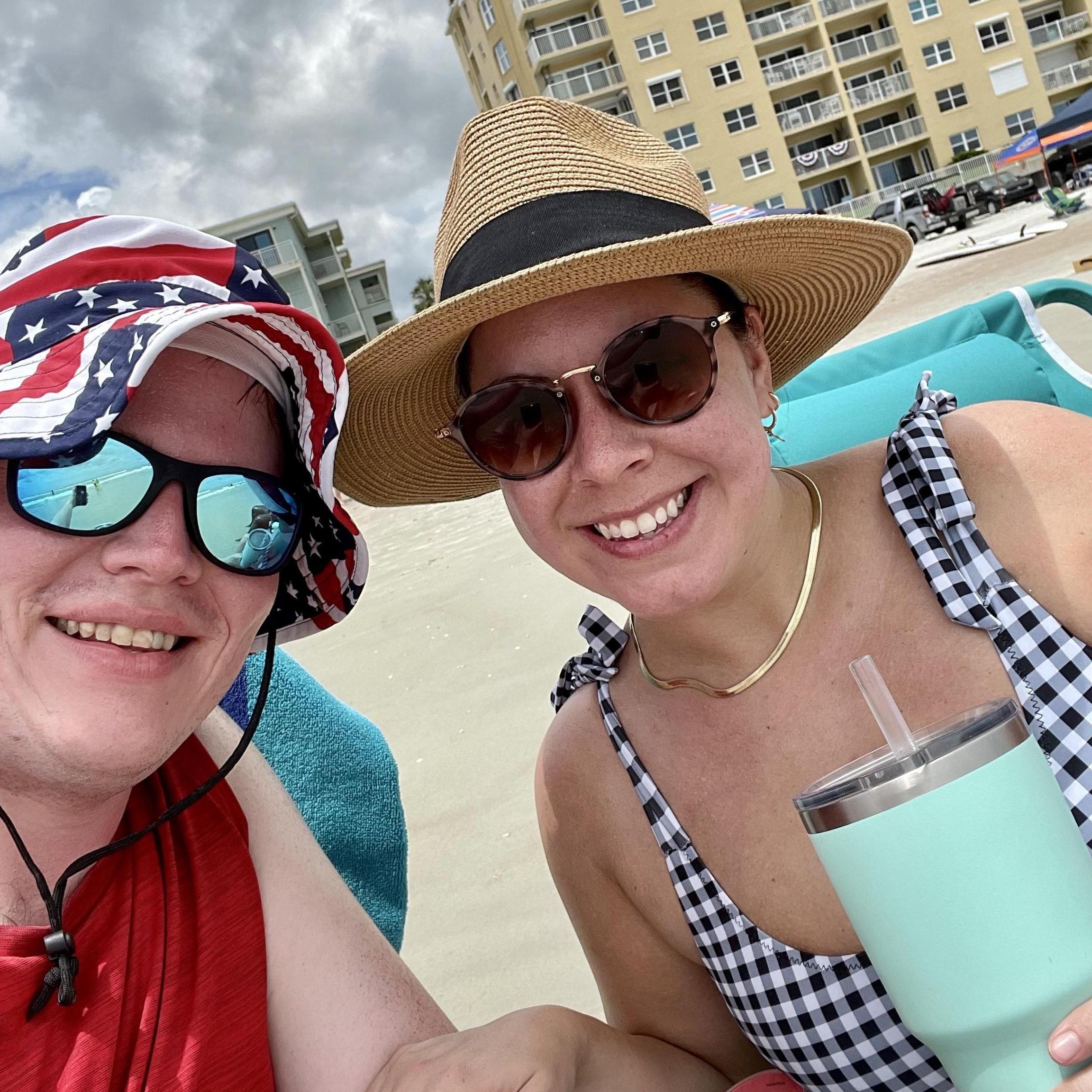 Celebrating one of Greg's favorite holidays, 4th of July!