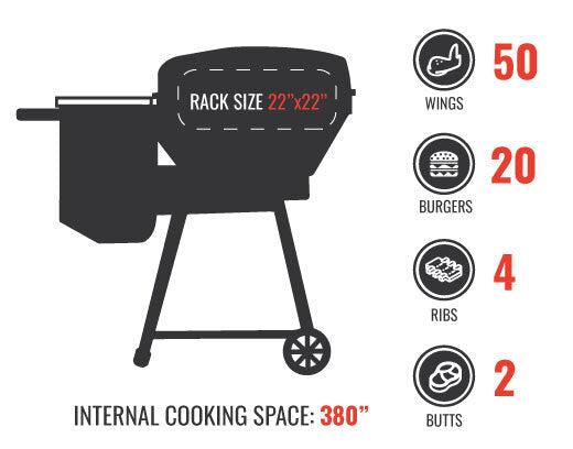 RT-B380 Bullseye Wood Pellet Grill