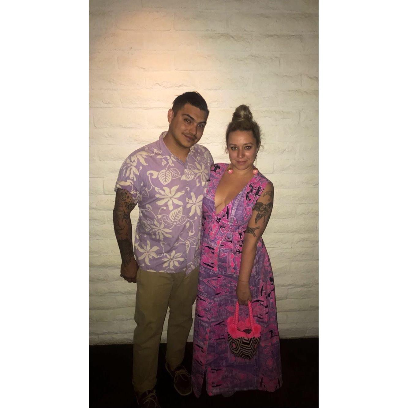 Sometimes we coordinate our outfits!