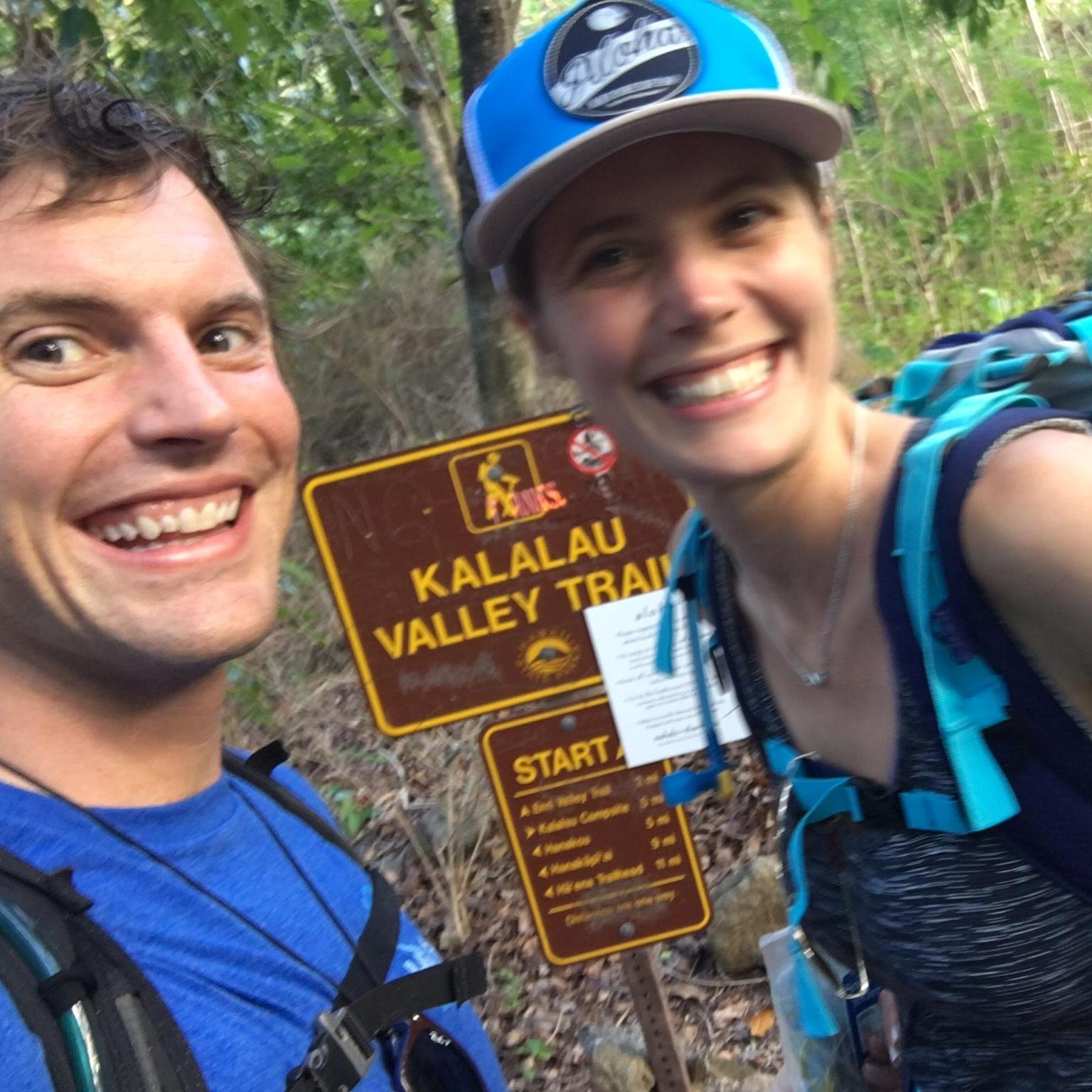 Hiking in Na'Pali