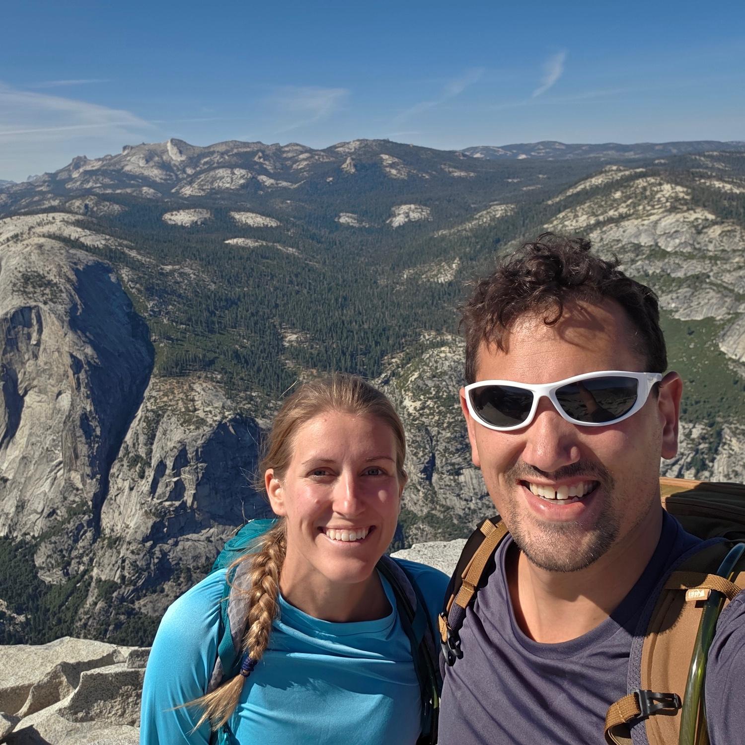On top of half dome