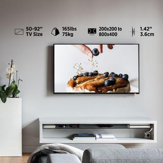 Flat Wall Mount for 50"- 92" TVs