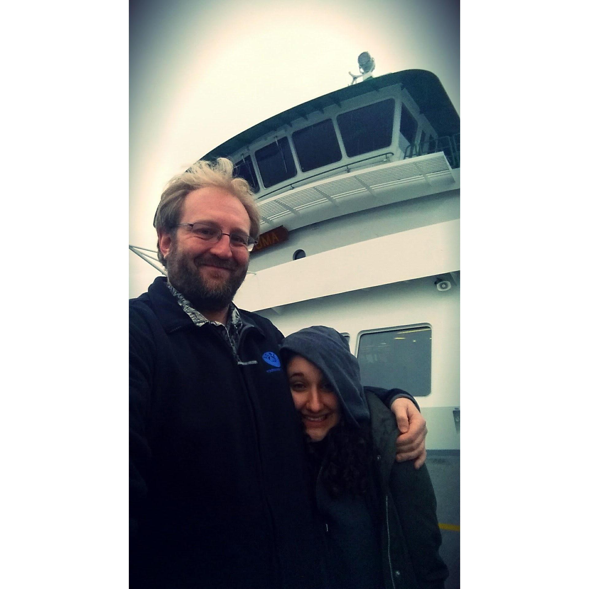 Kingston ferry in Washington