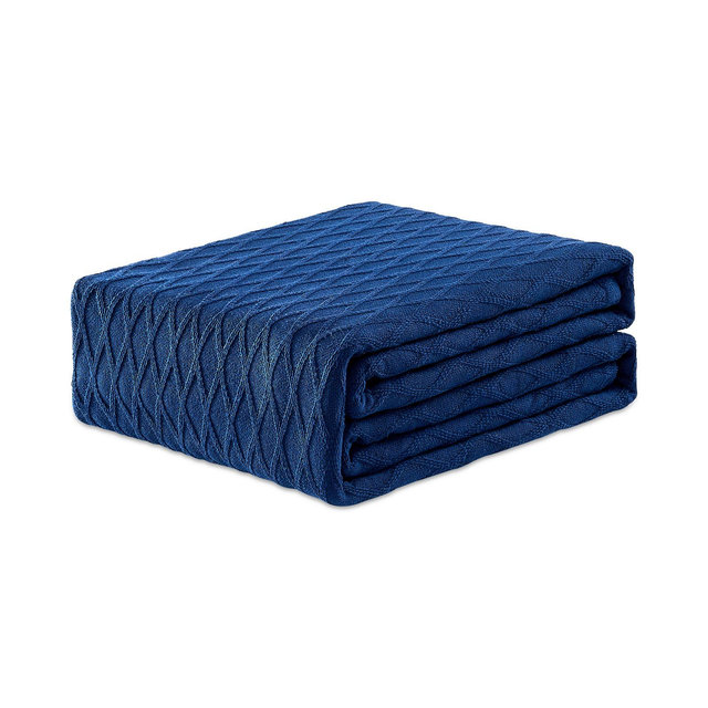 Lauren Ralph Lauren Classic Cotton Blanket, Full/Queen
