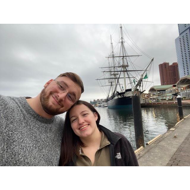 Living in Baltimore means going to Inner Harbor with my favorite person! So many memories shopping, eating, and sitting out on the docks right on the water!