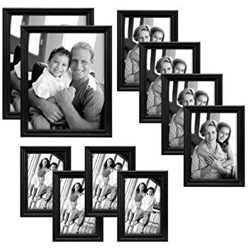 10pc Multi Pack Picture Frame Value Set