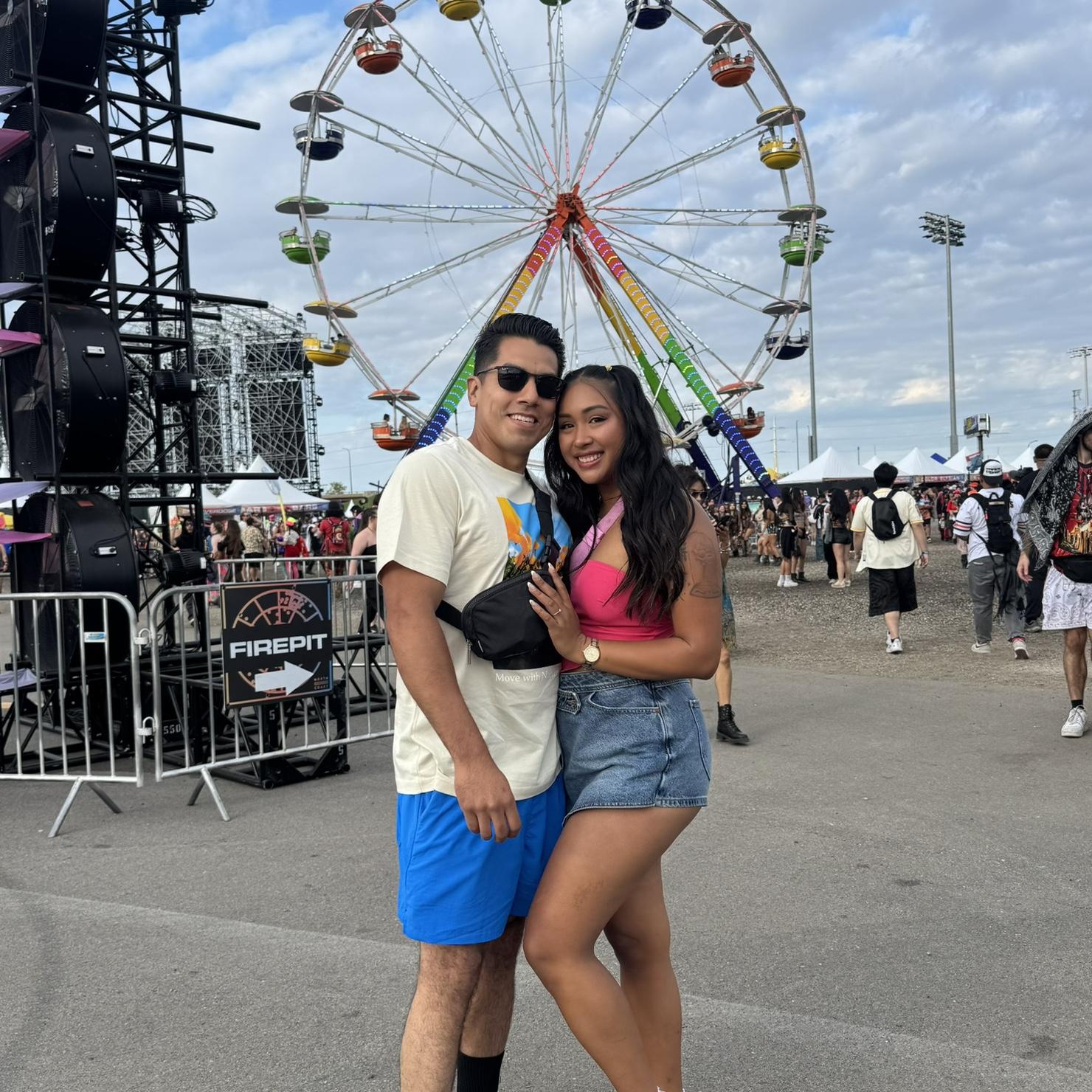 Our most recent festival was North Coast Music Festival. It felt nostalgic returning to where we first met and danced the night away.