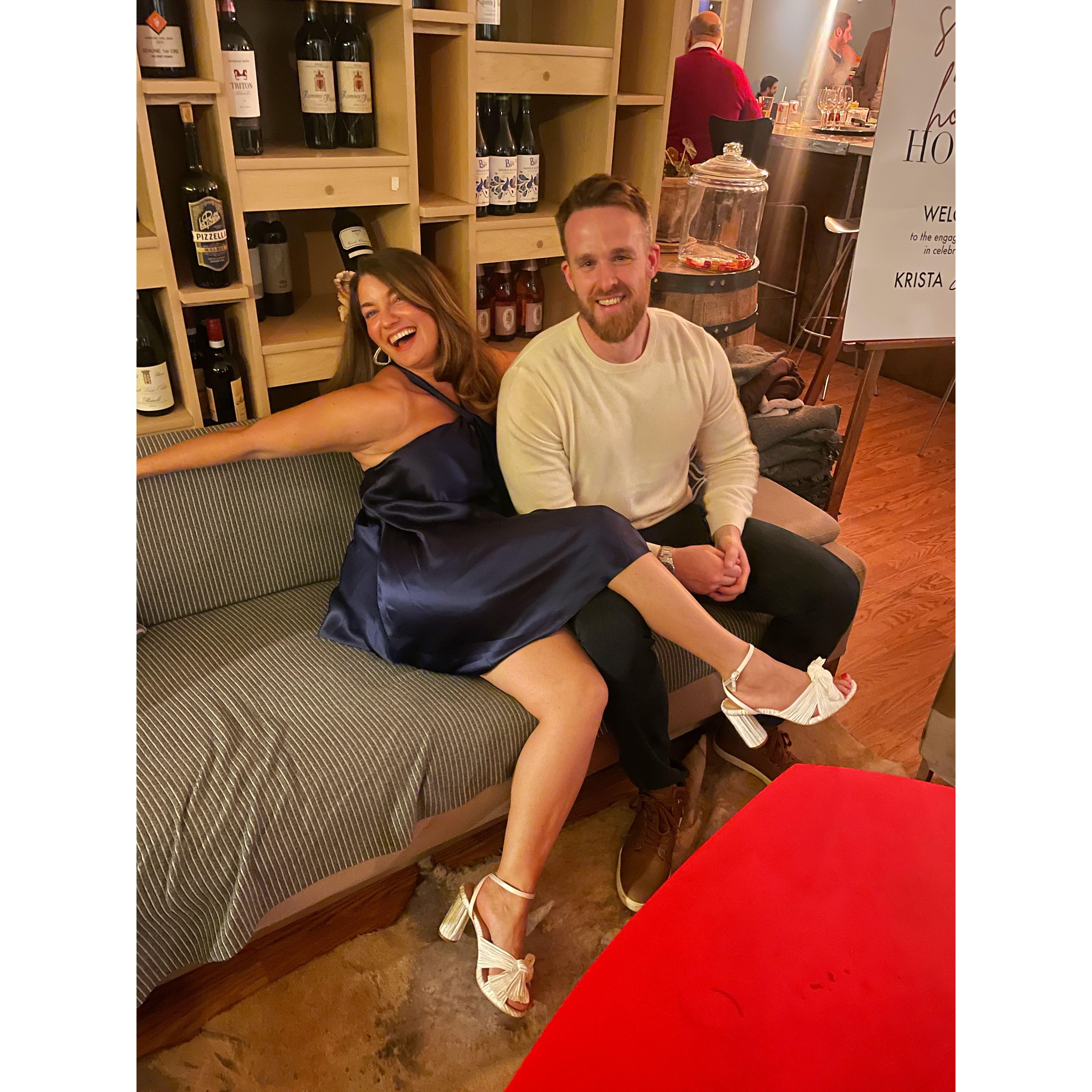 Our engagement party