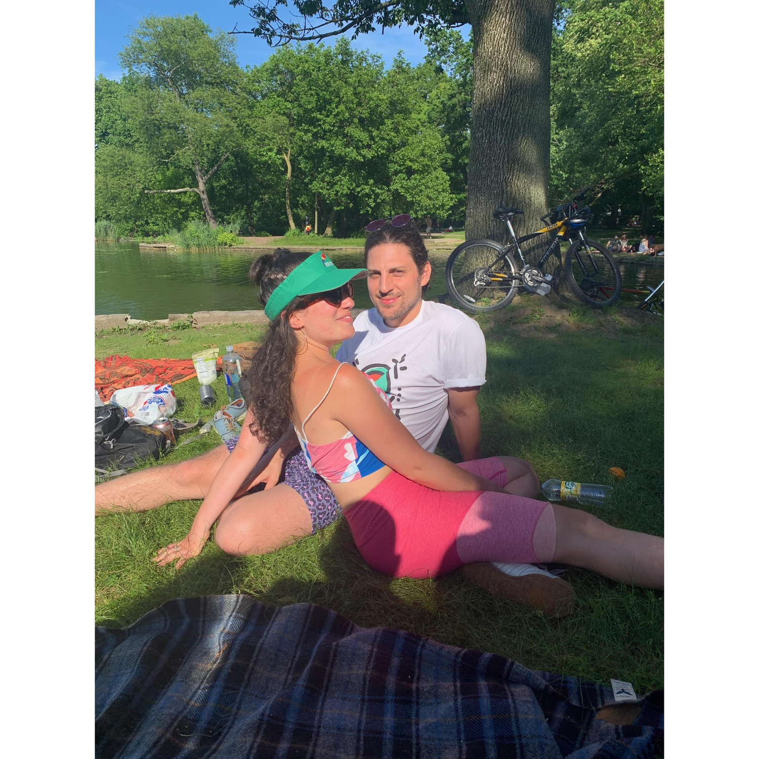 At our usual neighborhood haunts: Prospect Park