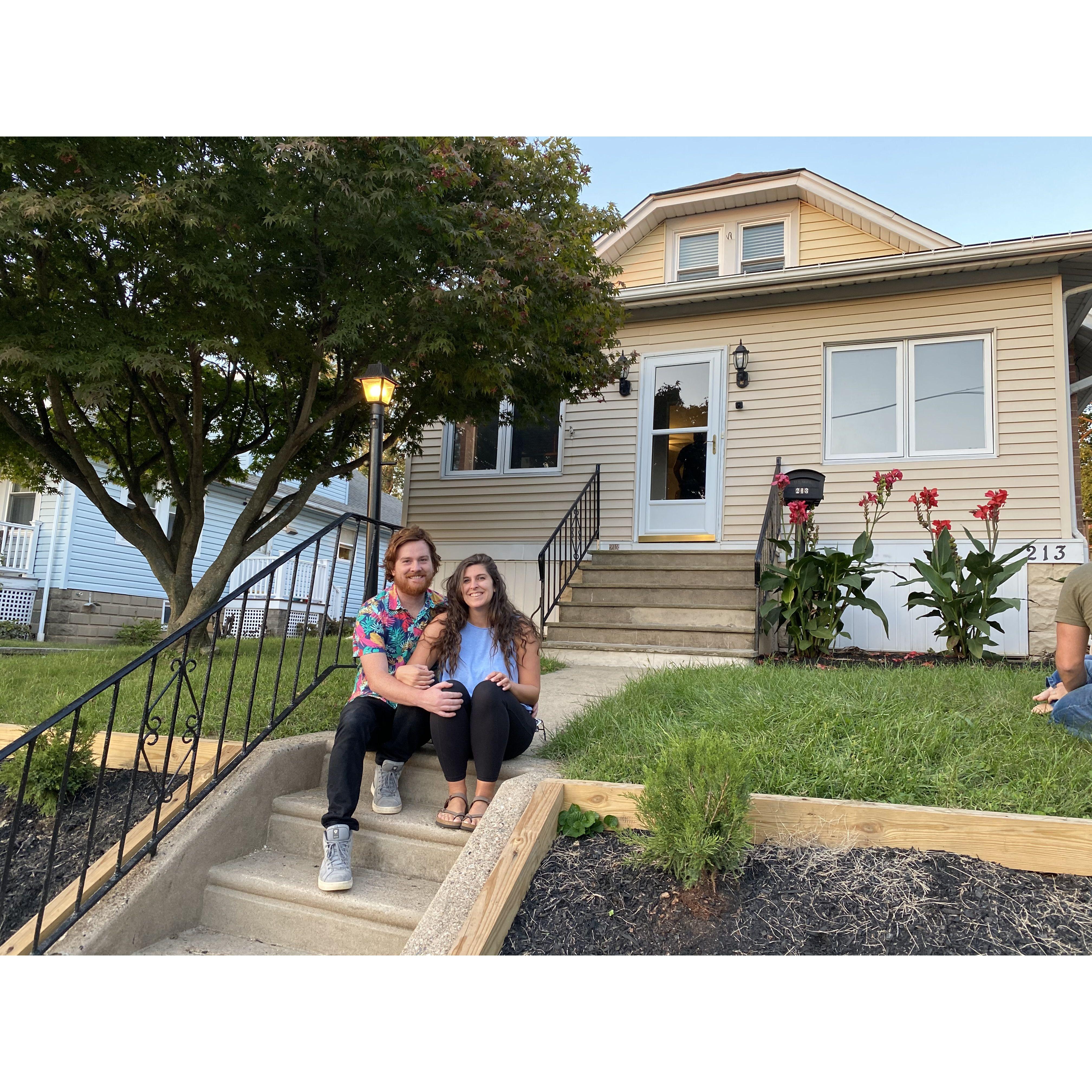 Our first house!