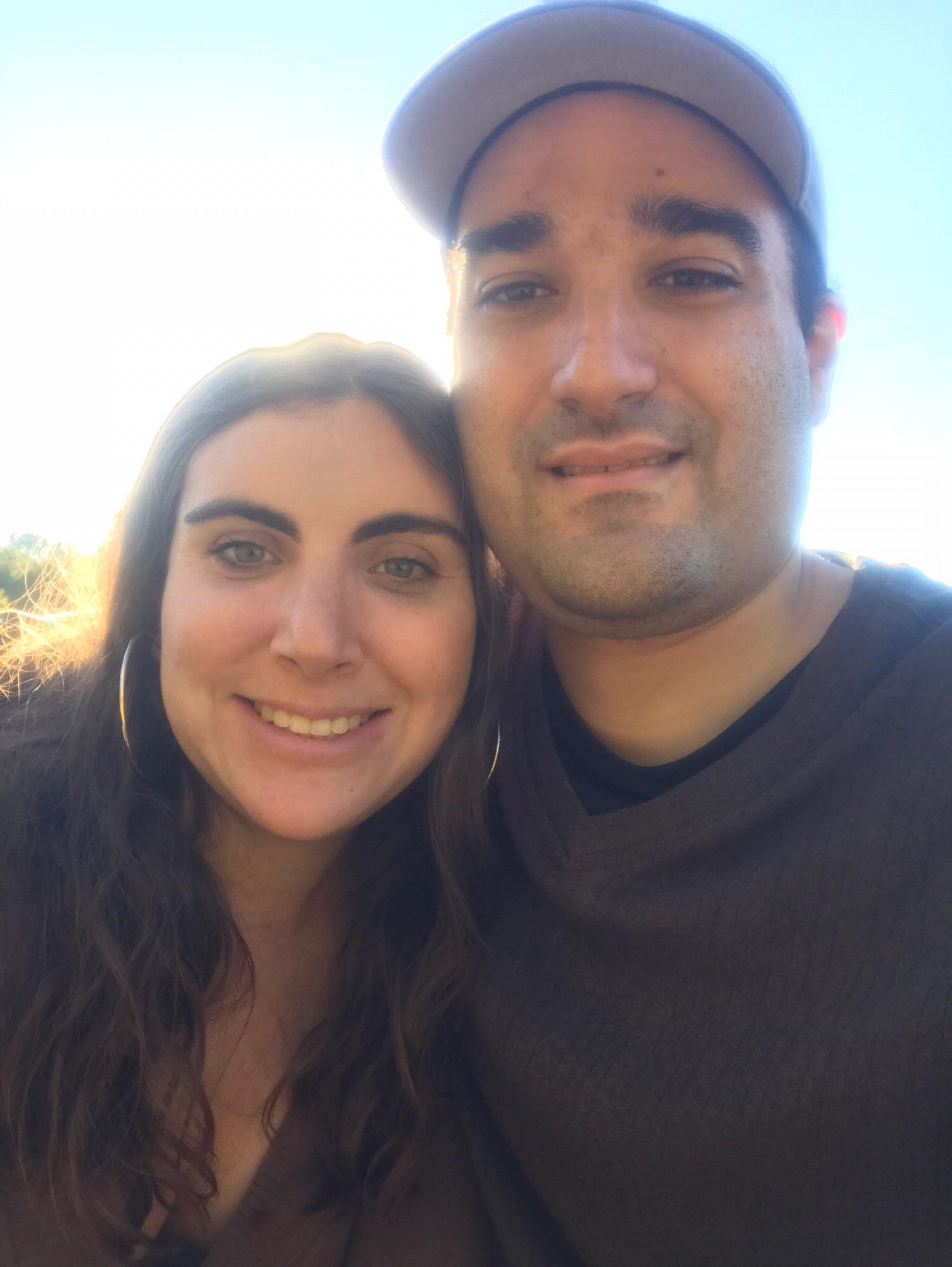 One of our first outdoor adventures at Two Rivers Park in Nashville.