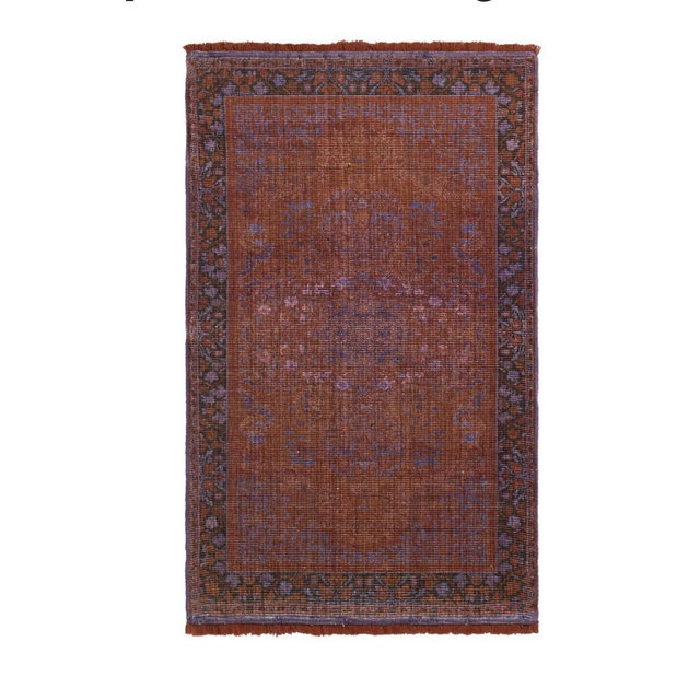 Ramsey Overdyed Handwoven Small Area Rug