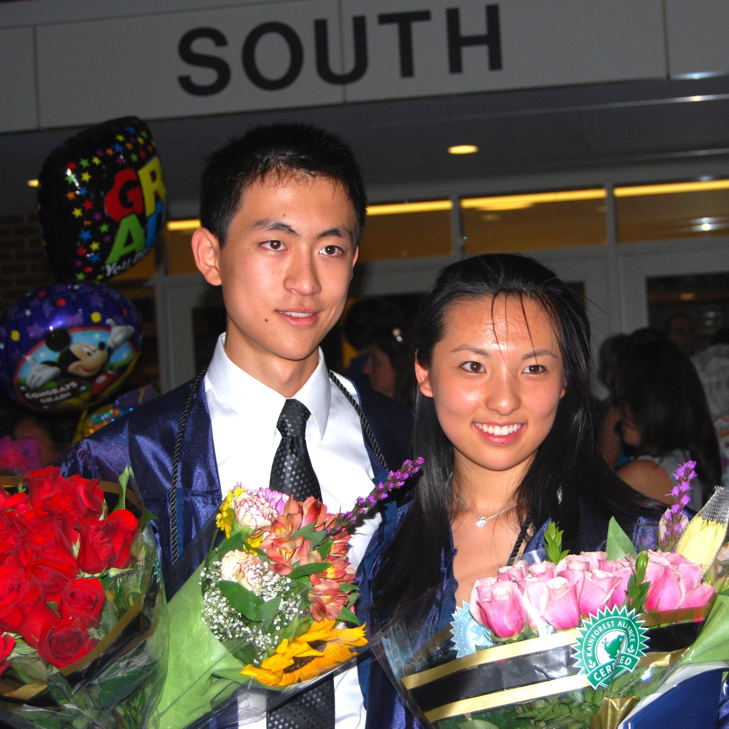 Sprint 2010 - Franklin and Biqi graduate from high school