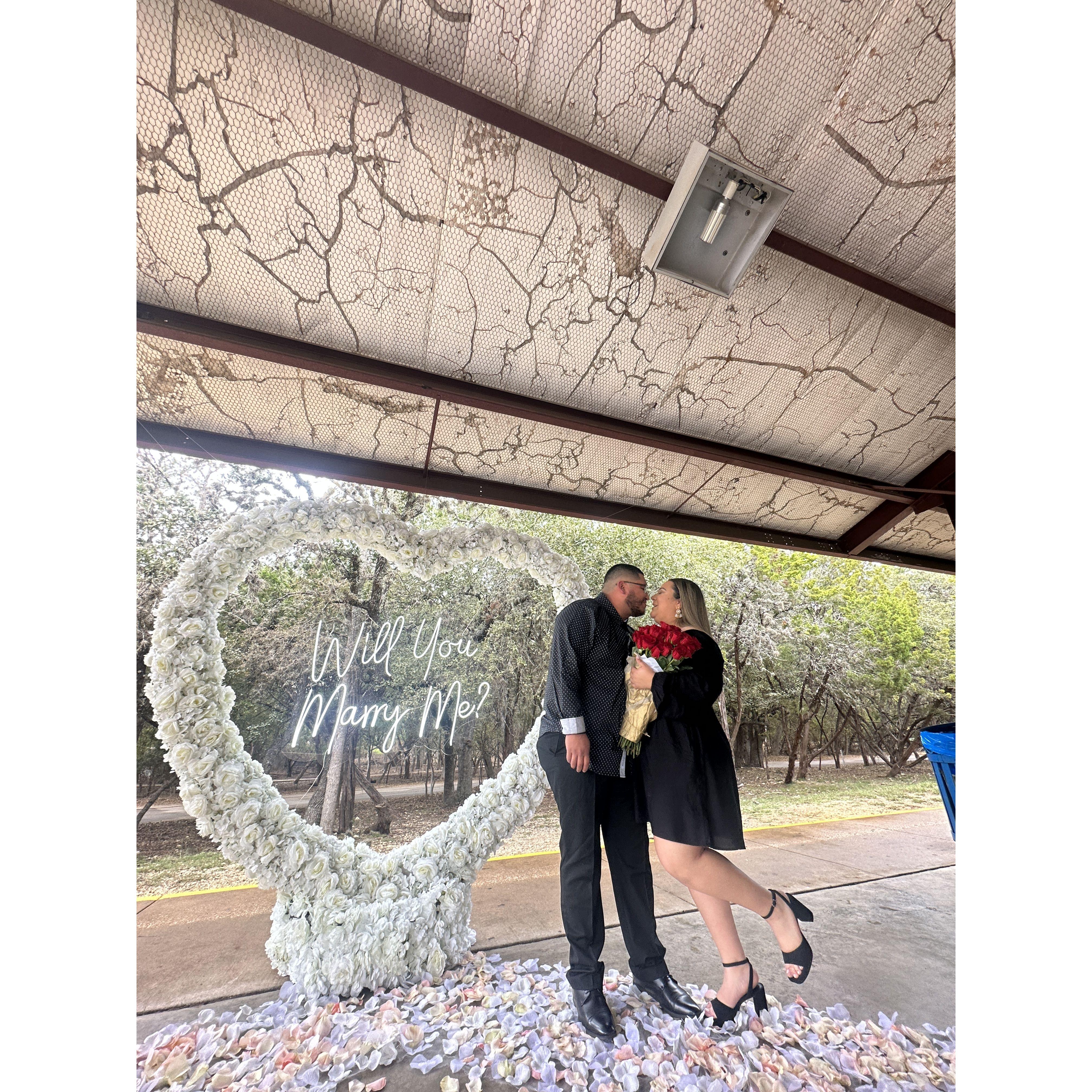 The day I said YES.