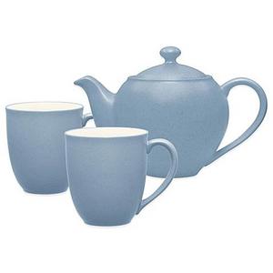 Noritake® Colorwave 3-Piece Tea-for-2 Set in Ice