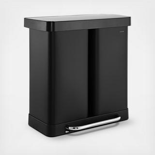 Edmund 2-Compartment Trash Can