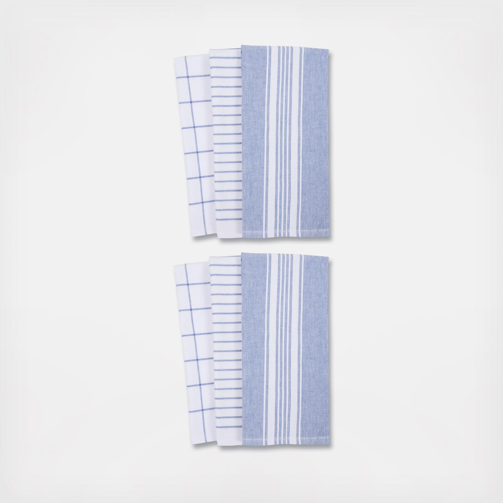 Monaco Terry Cotton Kitchen Towels - Set of 6