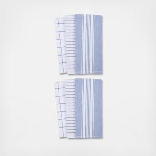 Monaco Terry Kitchen Towel, Set of 6