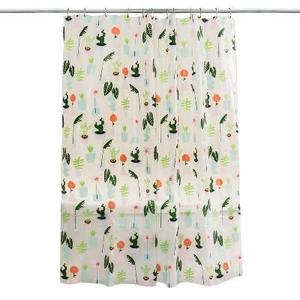 Plants Shower Curtain Green - Room Essentials™