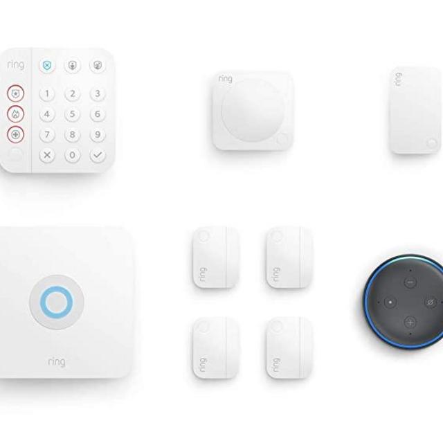 All-new Ring Alarm 8-piece kit (2nd Gen) with Echo Dot