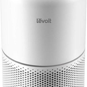 LEVOIT Air Purifier for Home Allergies Pet Hair in Bedroom, Covers Up to 1073 ft² by 56W High Torque Motor, AHAM VERIFIDE, 3-in-1 Filter with HEPA Sleep Mode, Remove Dust Smoke Odor, Core300-P, White