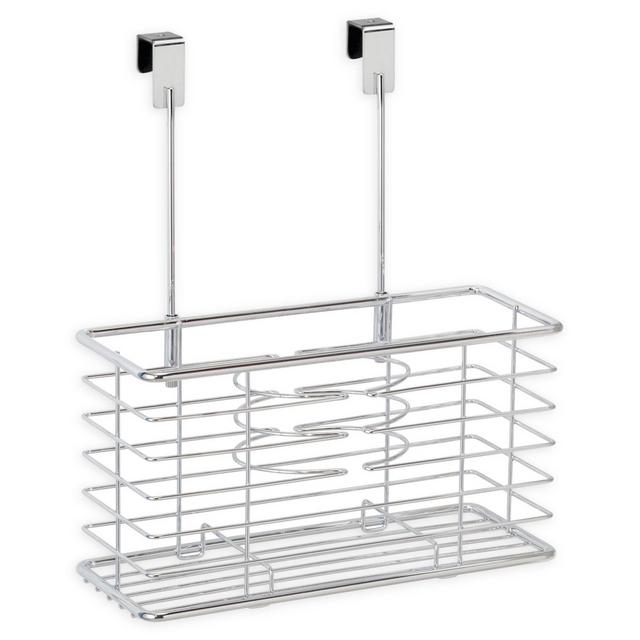 iDesign™ Linea Over-the-Cabinet Door Hair Tools Holder in Chrome