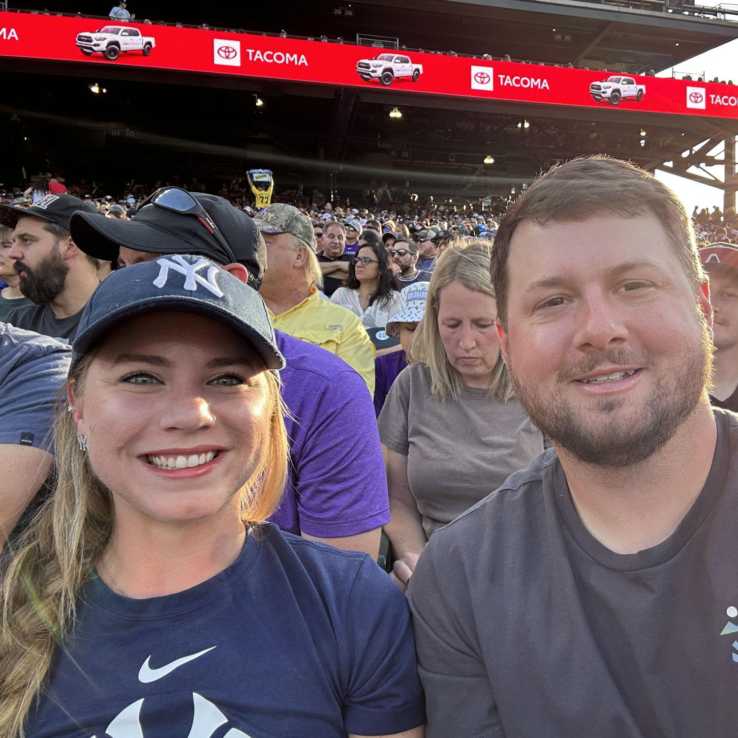 Yanks vs Rockies, Coors Field, CO