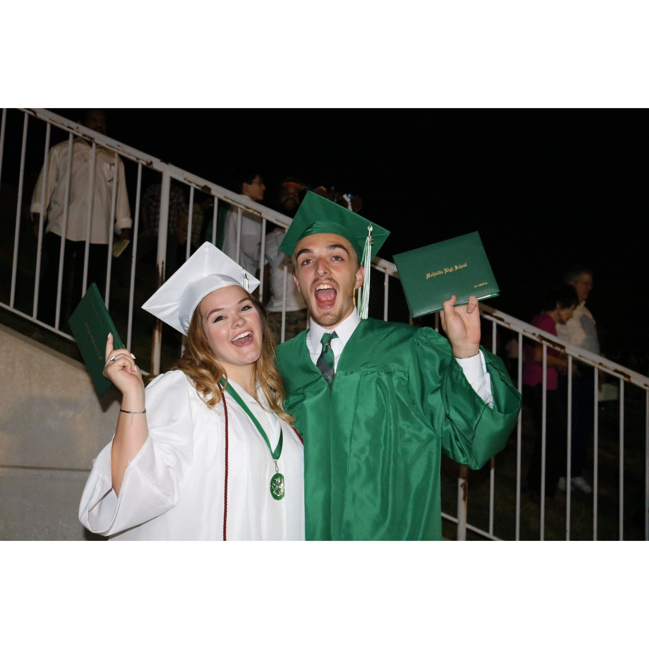 Us right after we graduated high school!