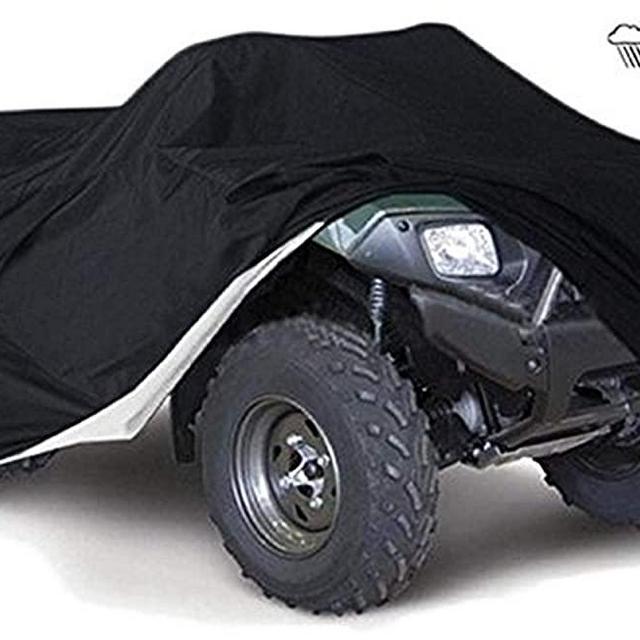 Tokept 190T Black Quad Bike ATV ATC Rain WaterProof Cover XXL Size 88'' x 39.2'' x 42.4''