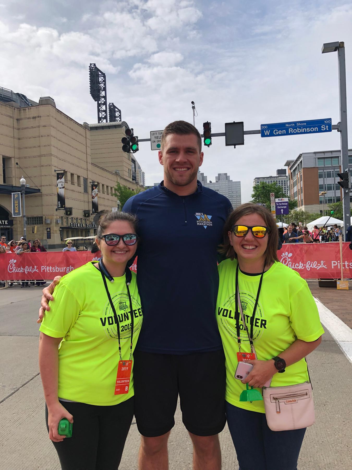 Just hanging out with TJ Watt.