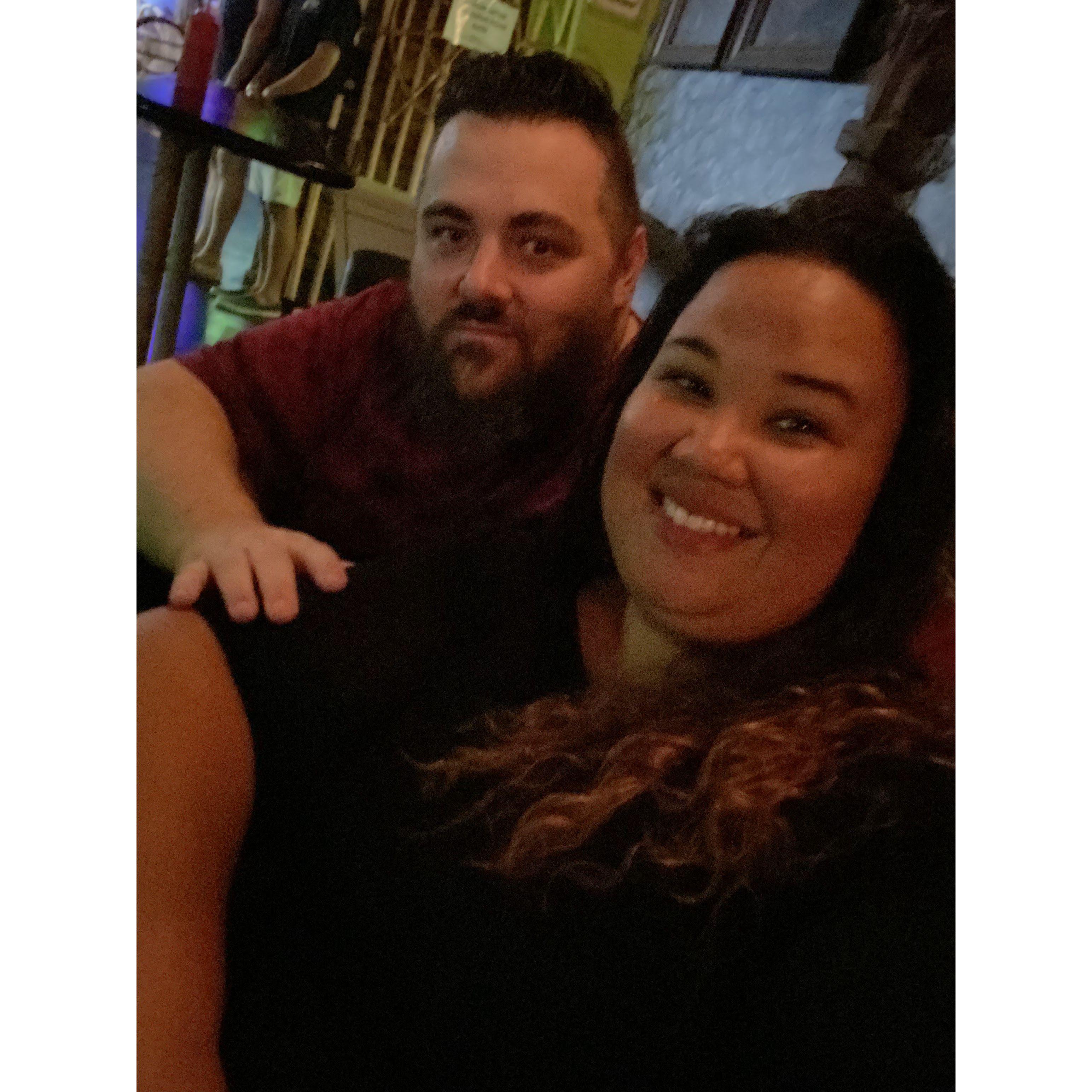 Our first picture as a "item"