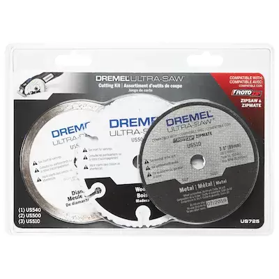 Dremel 6-Pack 3-1/8-in Set High-performance Aluminum Oxide Circular Saw Blade Set
