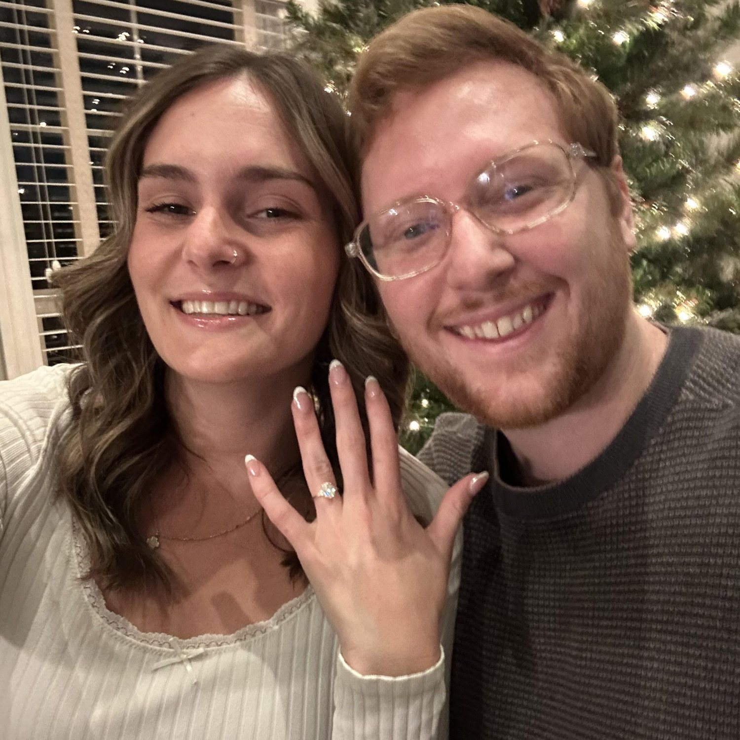 The night he proposed!