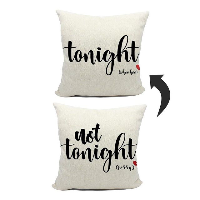 Bridal Shower Reversible Black Soft Pillow Cover, Wedding Anniversary Bridal Shower Gifts, Gift for Couples, Anniversary, Wedding, Engagement, 18 x 18 Inch Cushion Case for Bed Room Home Decor (white)