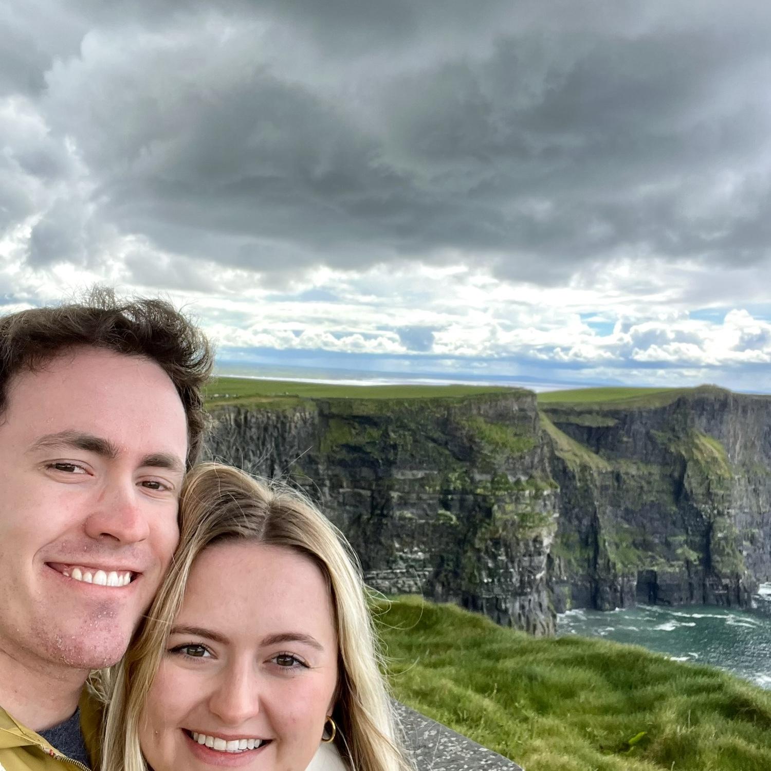 Cliffs of moher, April 2024