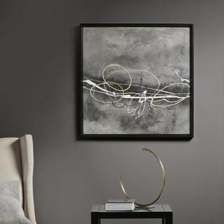 Neutral in Motion Framed Canvas