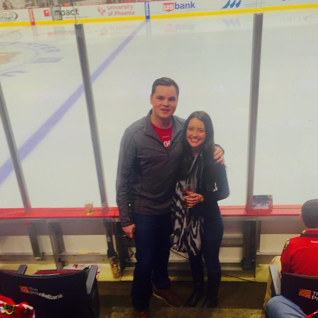 Blackhawks game!