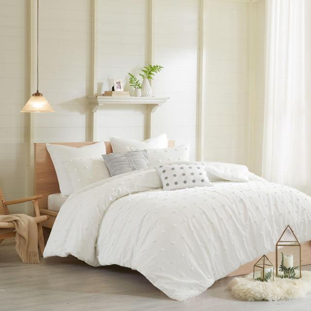 Urban Habitat Brooklyn 7-Piece King/California King Duvet Cover Set in Ivory