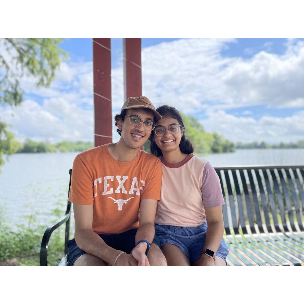 We met in college at UT Austin.