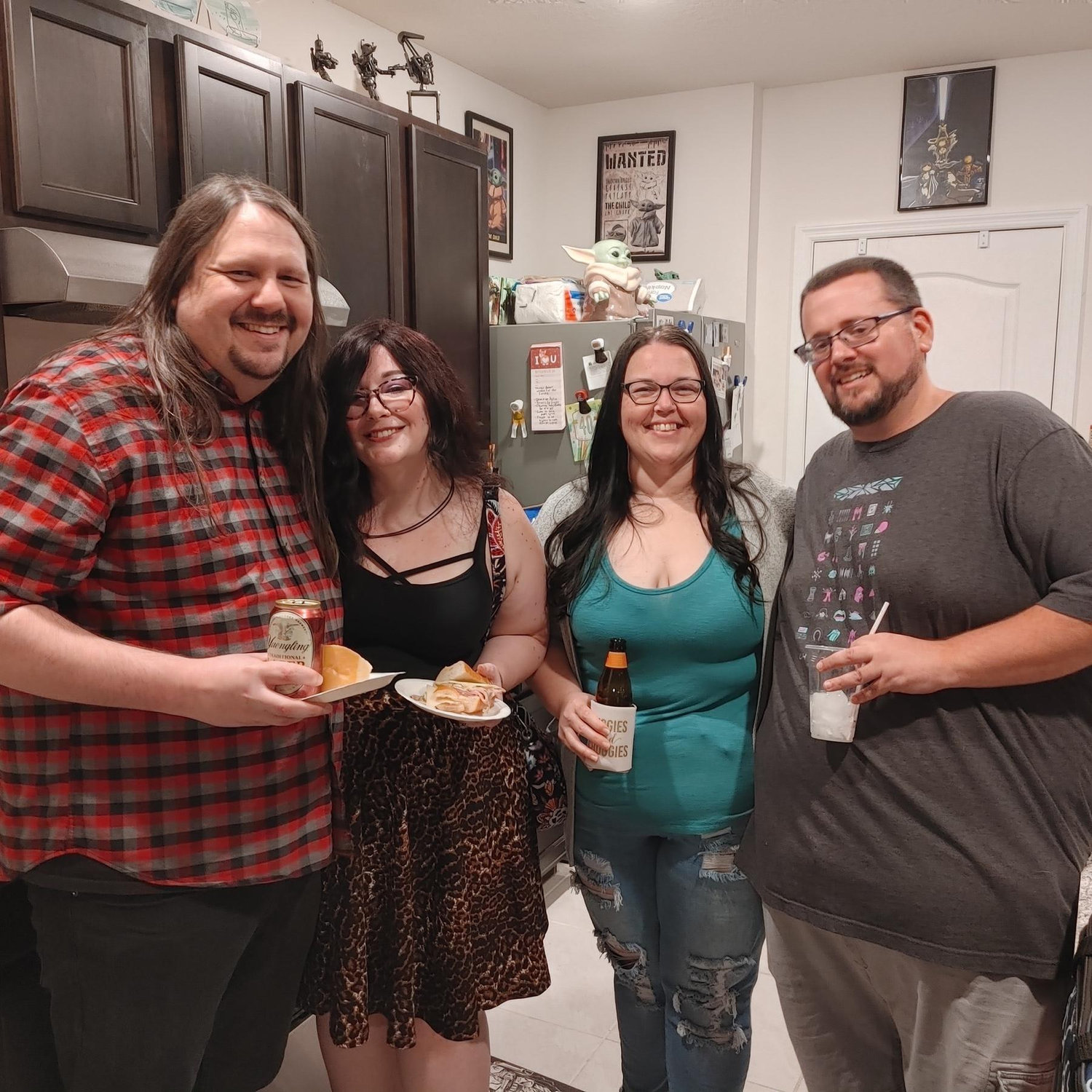 Derek and Amber bought a house!!! Housewarming party - with Sarah and Chase