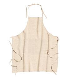 Washed Linen Apron