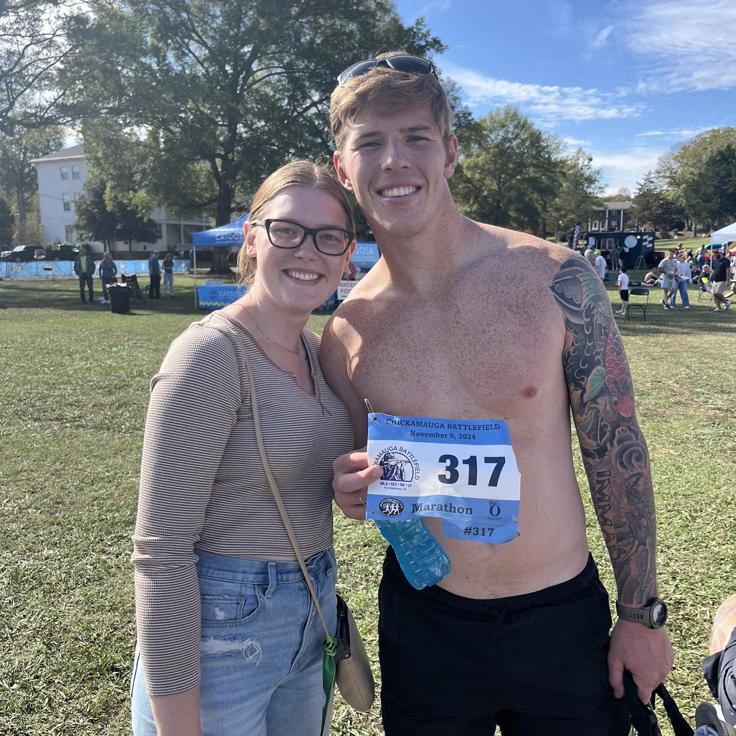 Judson’s first marathon- 2025