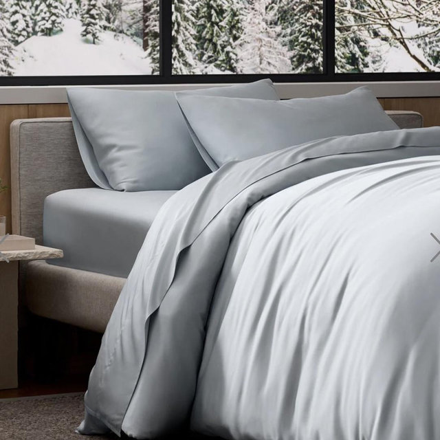 Bamboo Duvet Cover - SHORE - Size: Queen/Full