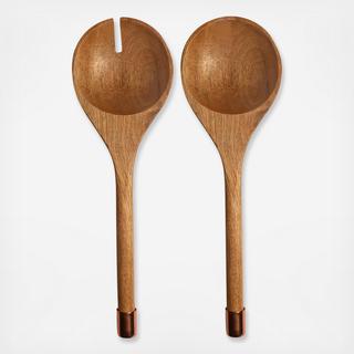 Urban Farm Mango Wood Salad Servers