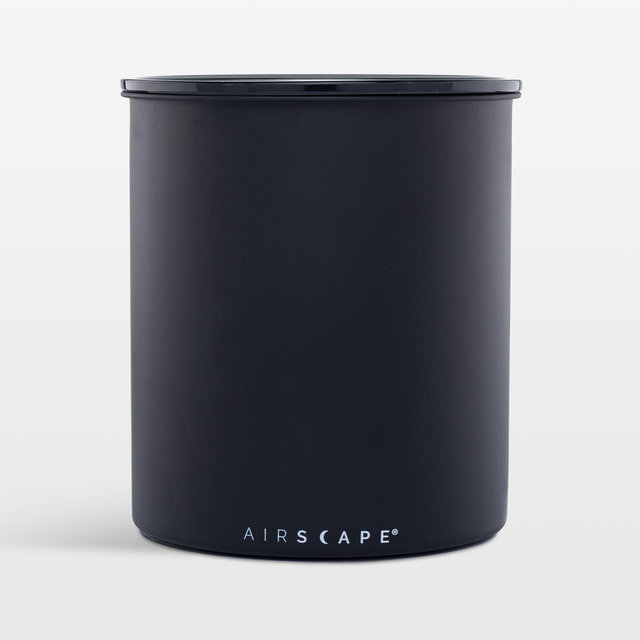 Airscape 160-oz. Matte Black Coffee Canister