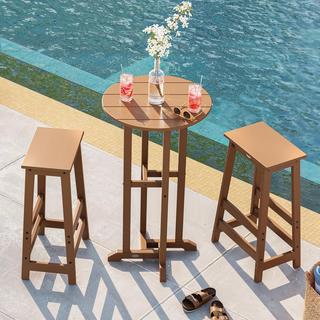 Modern Studio 3-Piece Bistro Bar Stool Set