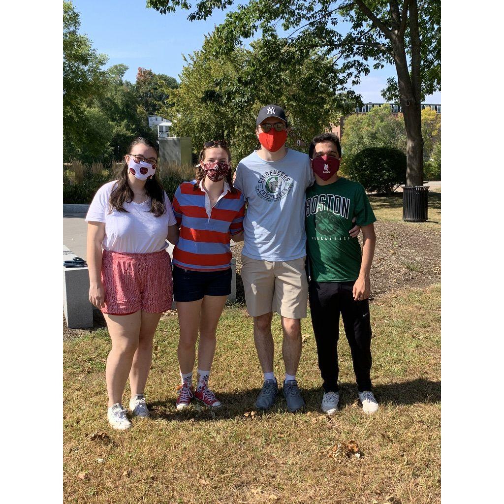 Back at College with Friends (Olivia and Johnny)