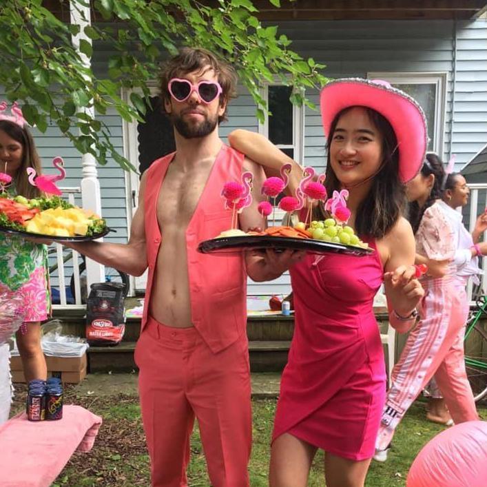 Celebrating Daisy's 31st birthday in PINK!