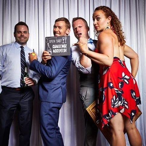 Photo booth at Morgan & Ben's wedding 9.3.17