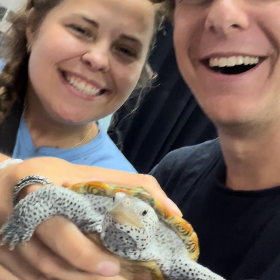 Summer of 2022 while Dani had an internship at Mote Marine Aquarium featuring Booger the Terrapin